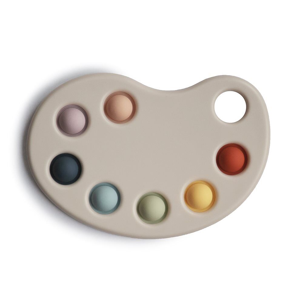 Mushie Spielzeug Farbpalette Multi – Bild 1