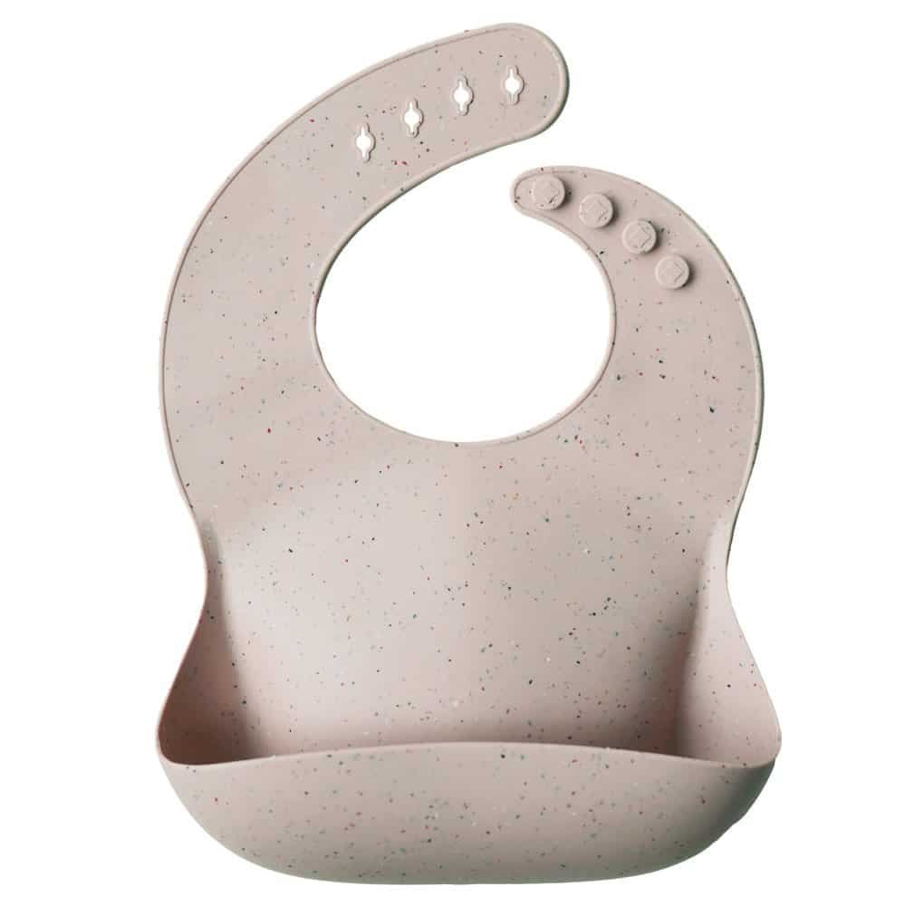 Mushie Silikon Lätzchen Sand Hauptbild