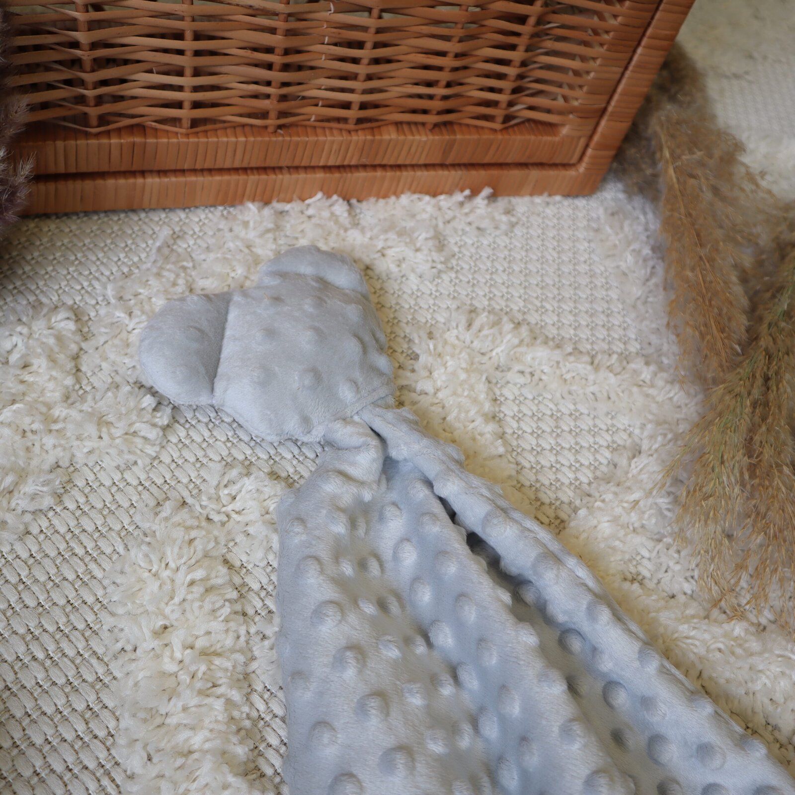 Trapunta | Minky | Orso grigio Immagine aggiuntiva 1