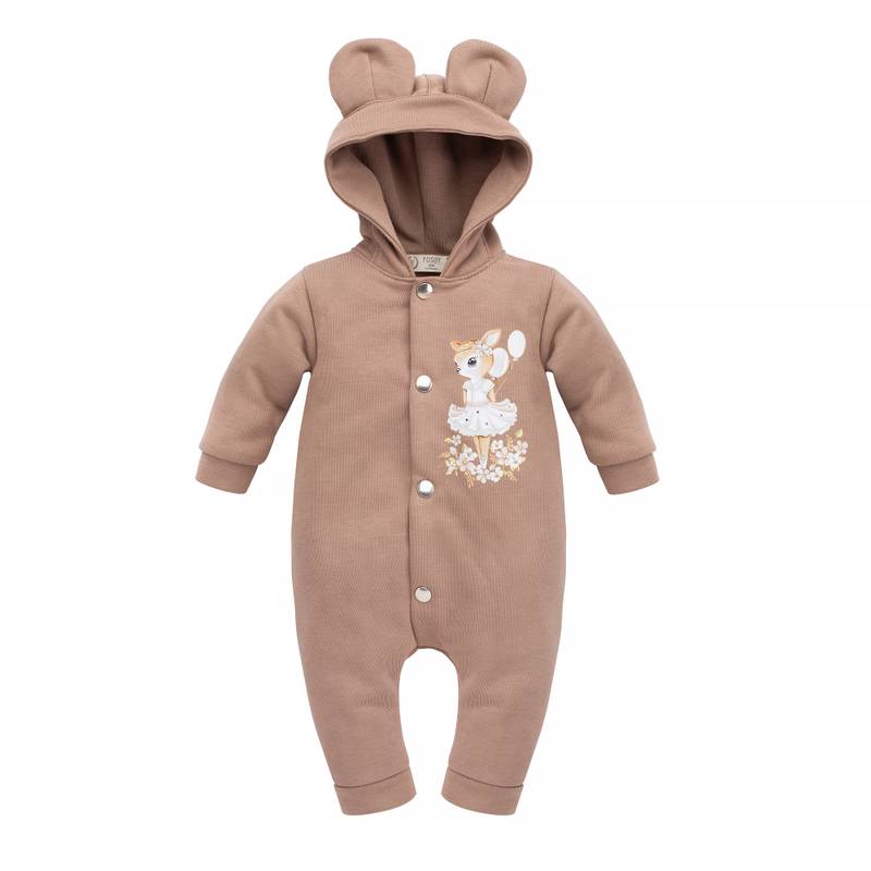 Combinaison | Coton GOTS Premium | Chocolat 11418 Combinaison | Coton GOTS de qualité supérieure | Image principale Chocolat