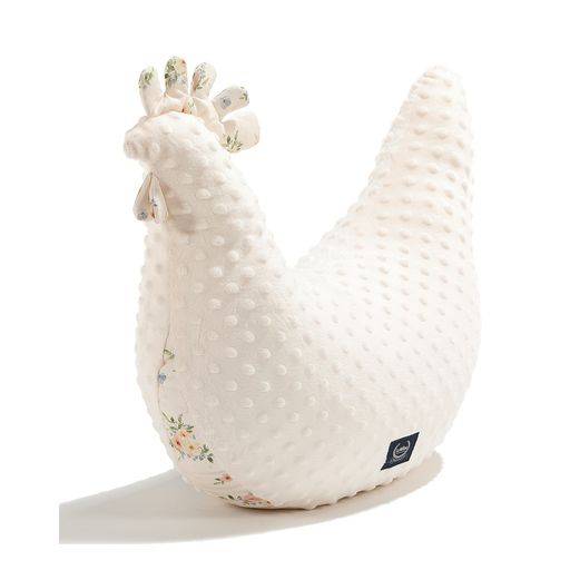 La Millou Oma Dana's Henne Kissen Minky English Garden Hauptbild