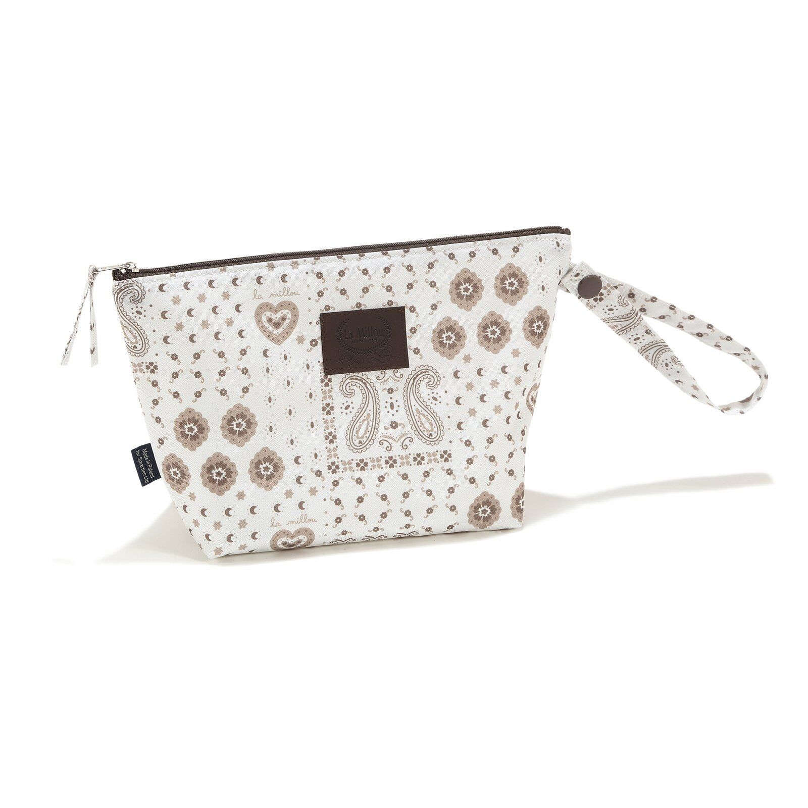 Beauty case impermeabile BANDANA CREAM - Immagine principale M