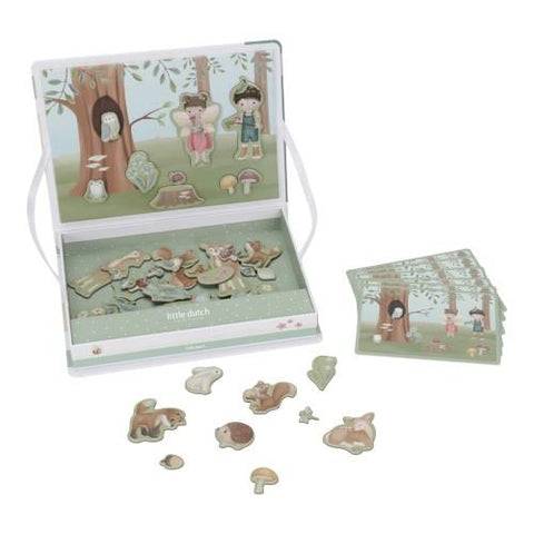 Little Dutch Magnet Puzzle Forest Friends FSC Hauptbild