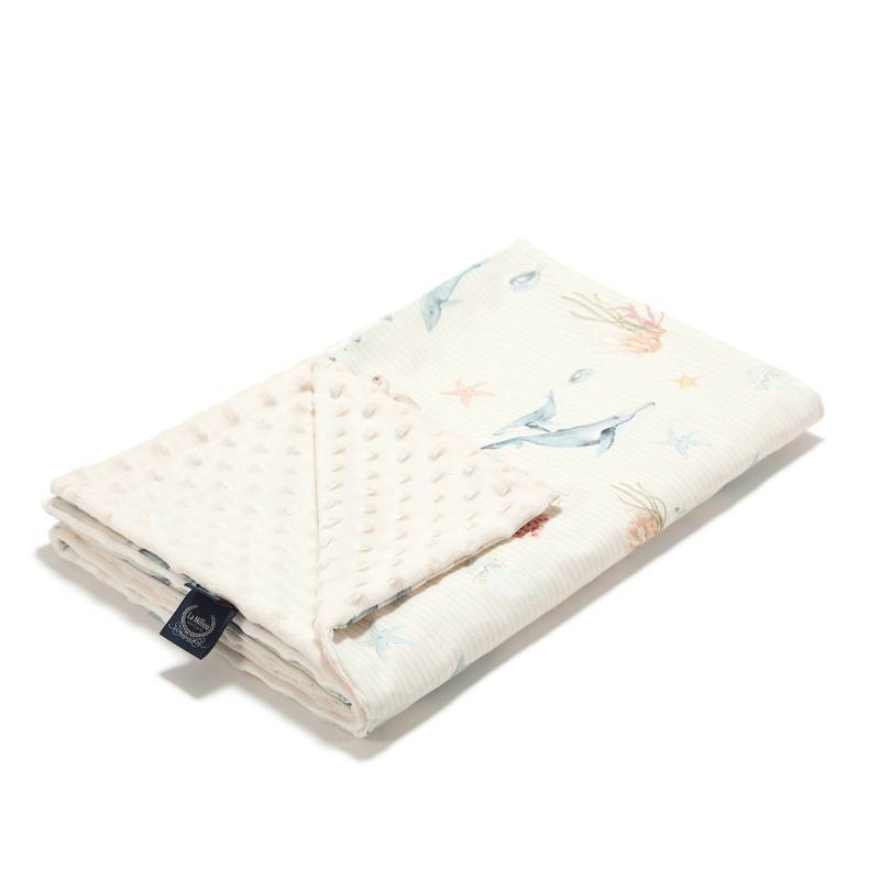 Leichte Decke Minky SEAWORLD - M - 80 x 100 cm_Hauptbild