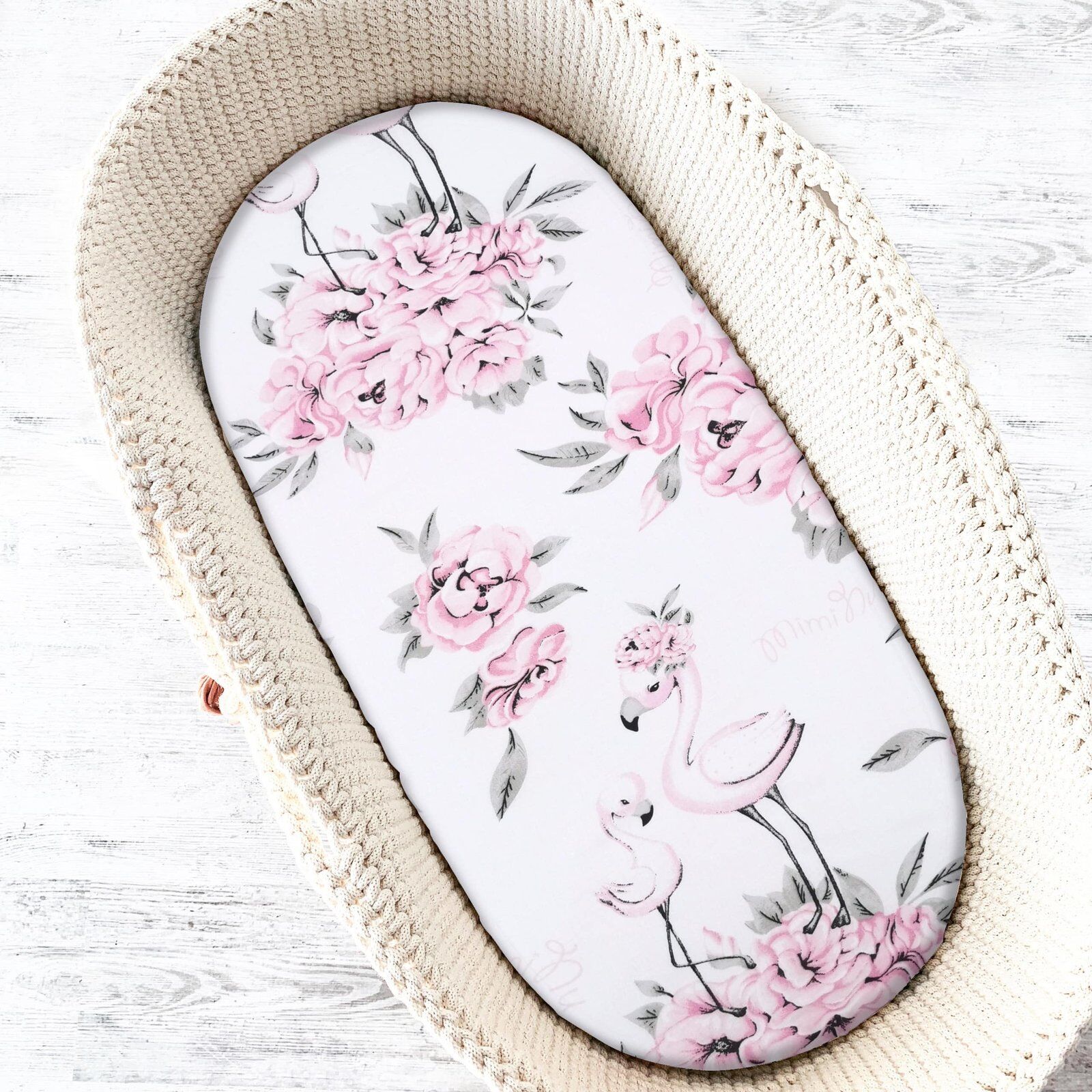 2-teiliges Set Fixleintuch und Kissenbezug Peonies Pink Hauptbild