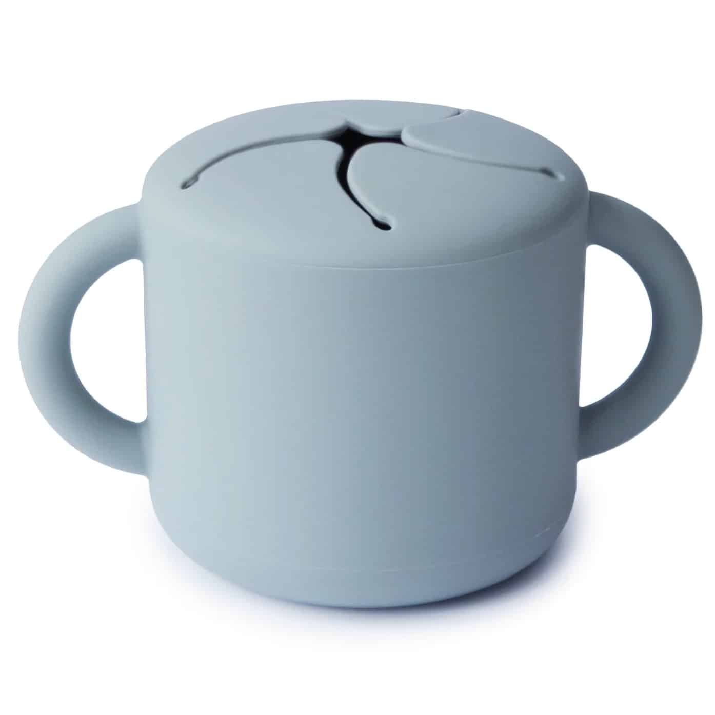Mushie Tazza per snack azzurra (Immagine principale)