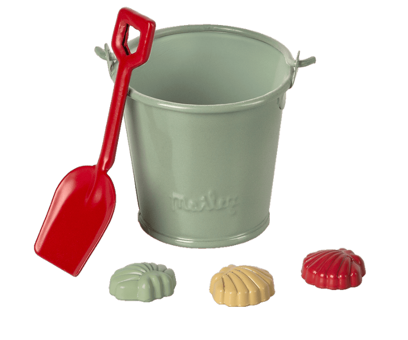 Maileg-Beach Set - Shovel, Bucket & Shells Main Image