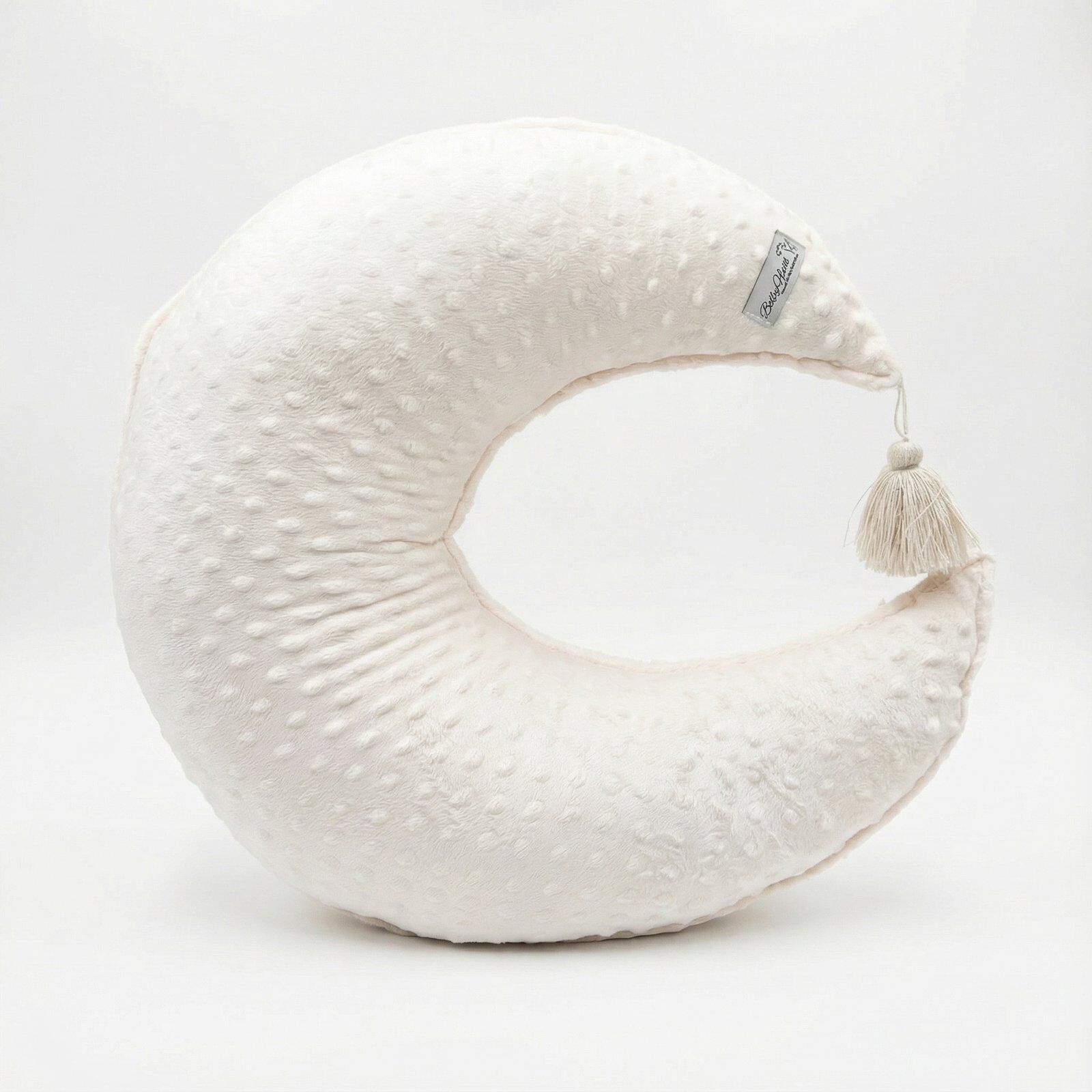 Cuscino per allattamento Crescent Moon | Minky | Crema Immagine principale