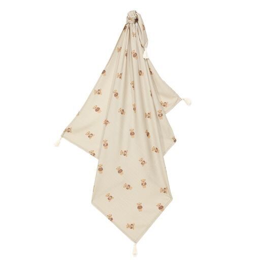 card_cover-1.jpg Wickeln Bamboo BABY BEAR 100 x 120 cm - immagine 1