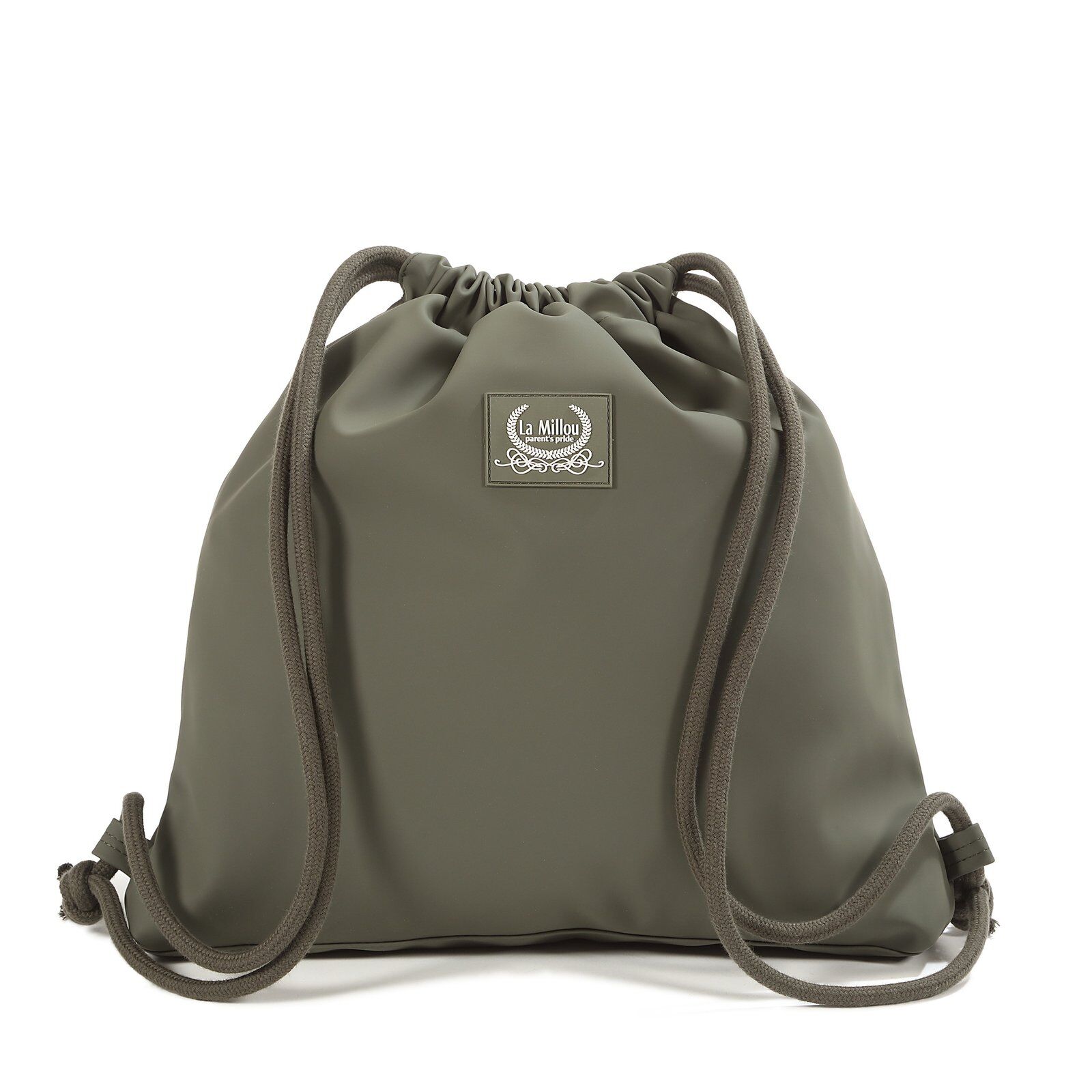 Rucksack gummisack GREEN_Hauptbild