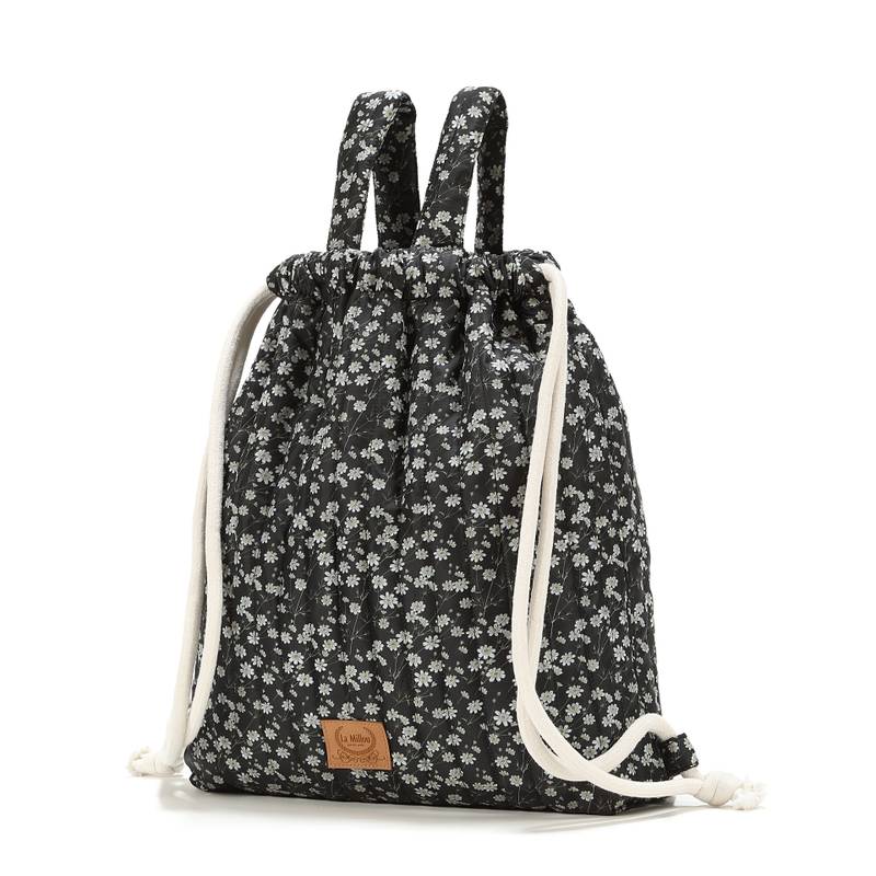 Sac à dos poussette en nylon JOLI NOIR_Image principale