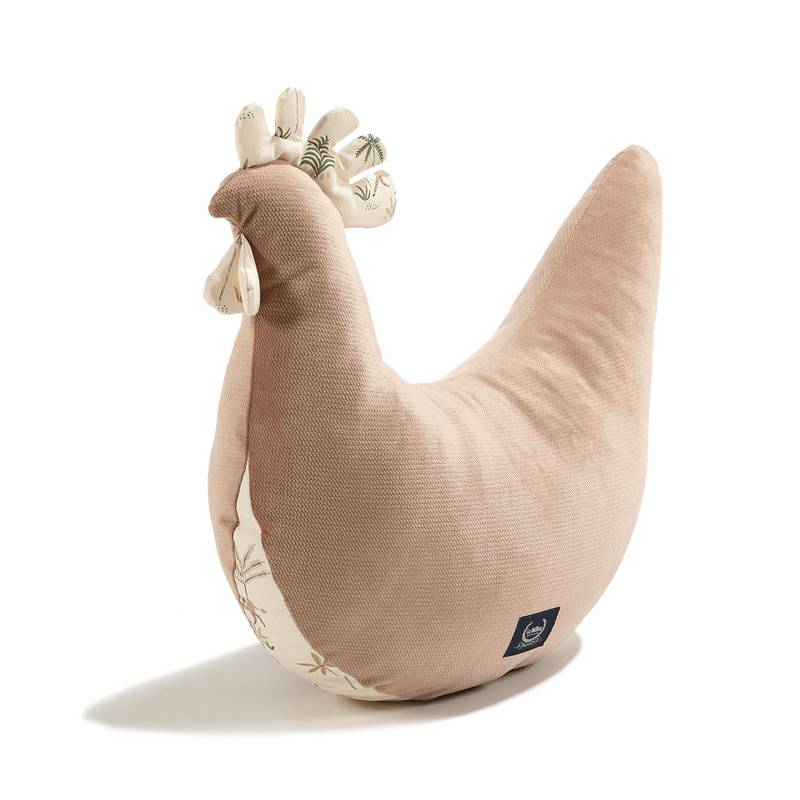 Oma Dana's Henne Kissen Velvet Baumwolle LITTLE SAVANNAH – Bild 1