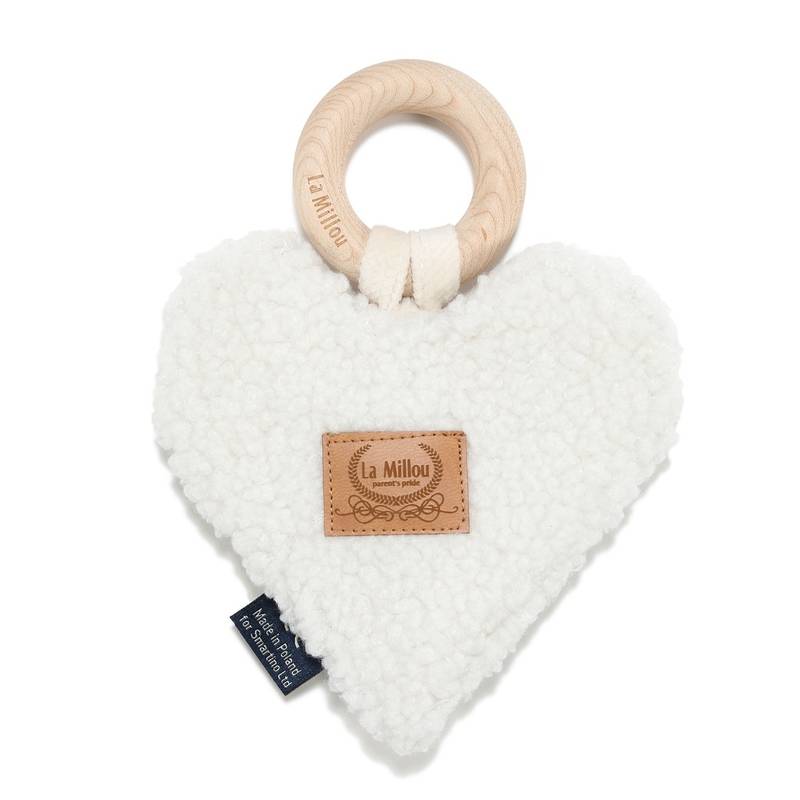 Beissring Heart Teddy Bear CREAM – Image 1