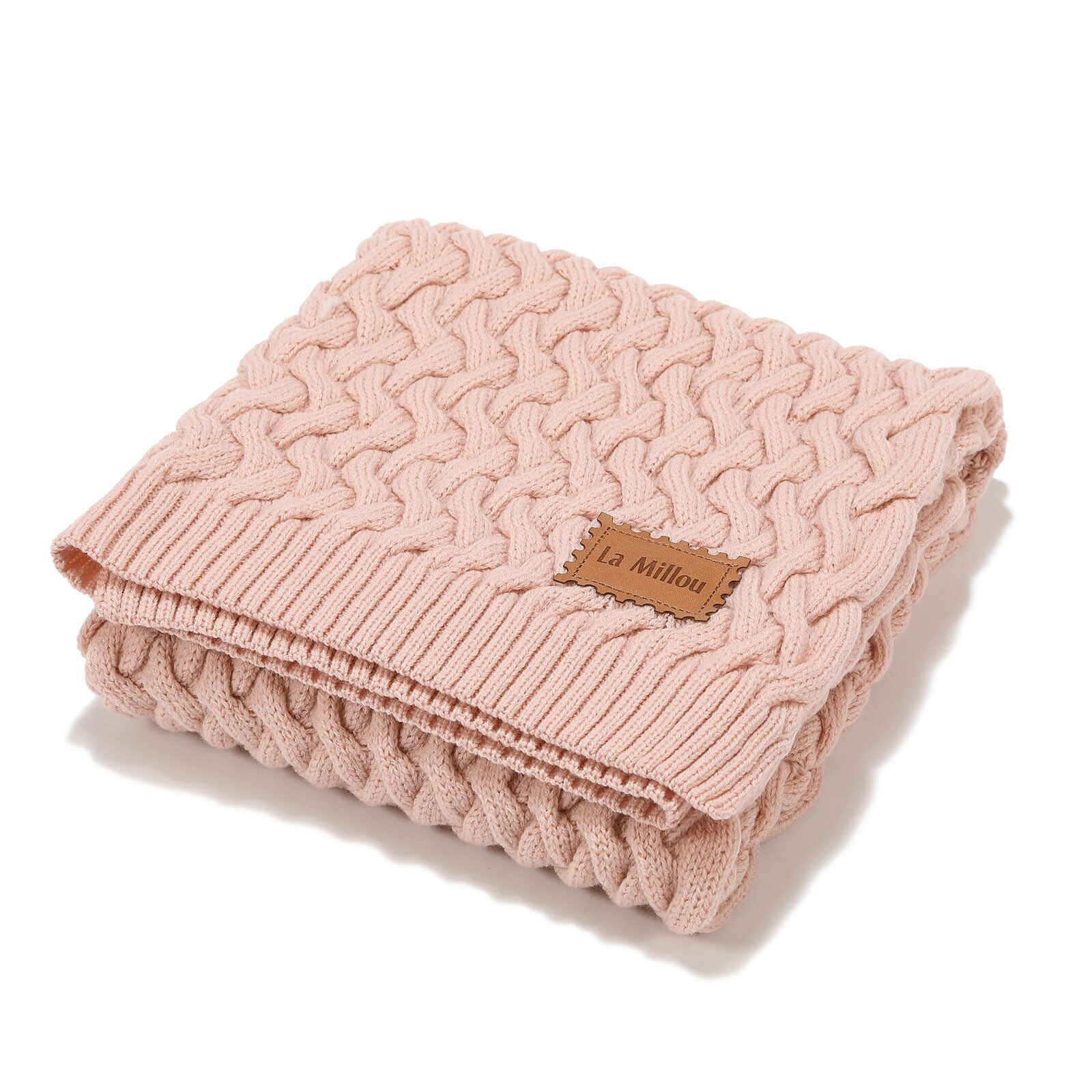 image_1920_5tS6V.jpeg Warme Decke Merino 100% STONED PINK - S - 85 x 85 cm – Bild 1