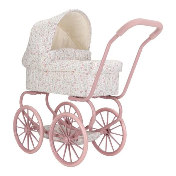 Puppen Buggy aus Metall vintage Hauptbild