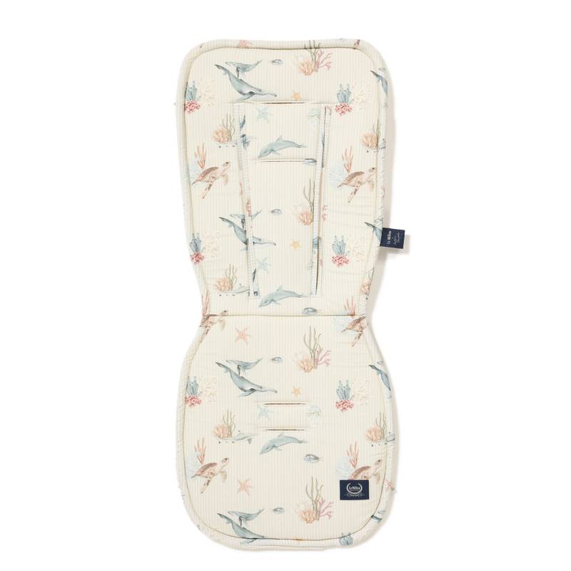 Kinderwagenauflage Baumwolle Velvet Multi SEAWORLD Hauptbild