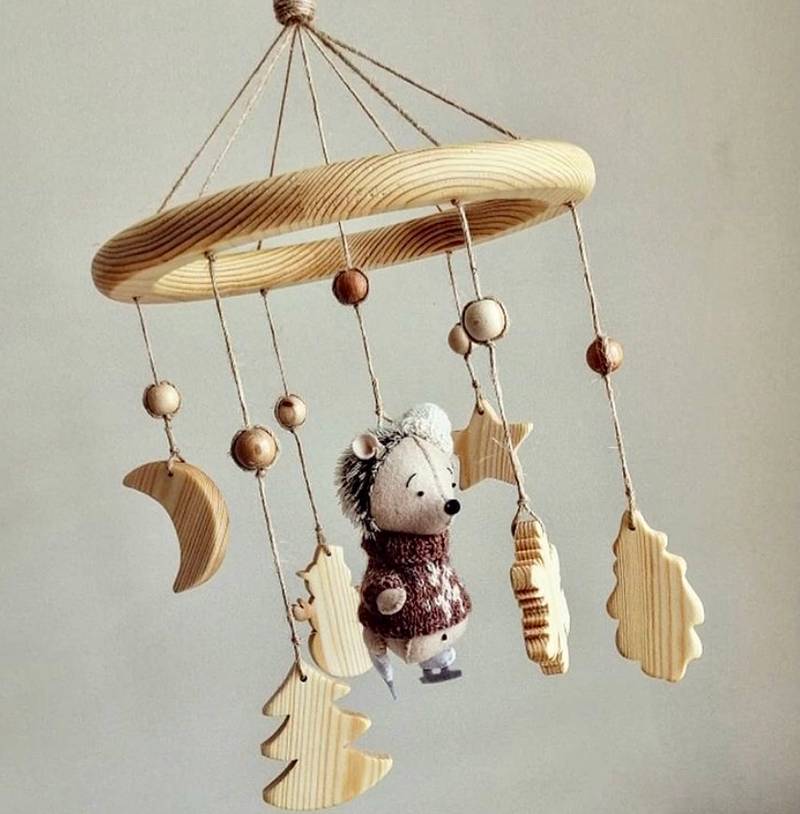 Babymobile Holz Igel Hauptbild