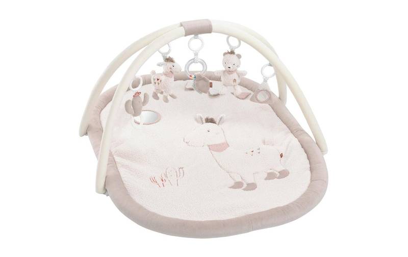 77944458_xxl3.jpg fehn Krabbeldecke mit Spielbogen Lama Peru Hauptbild