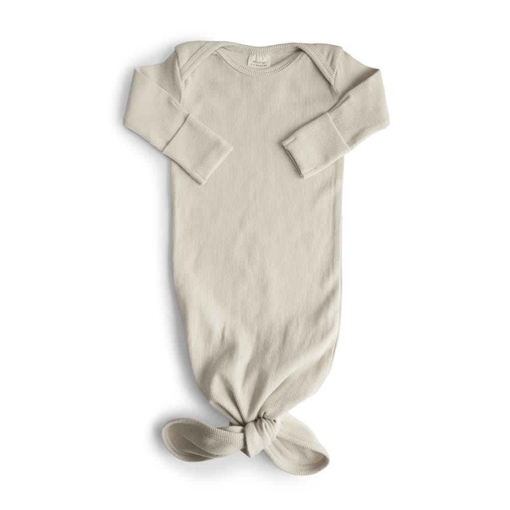 Robe de bébé_Ivoire_1 Mushie Strampler Ivory Hauptbild