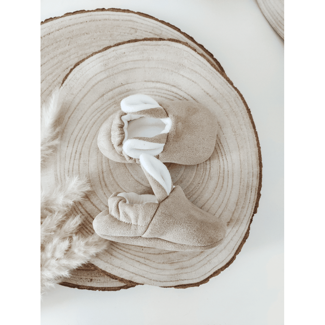 Tiffany Couture-Babyschuhe - Beige 0-3M Hauptbild