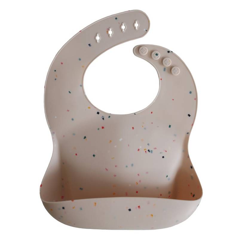 Mushie Vaniglia Confetti_Bib