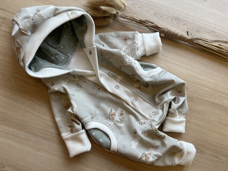 Jumpsuit |Premium GOTS Baumwolle|Birds Hauptbild