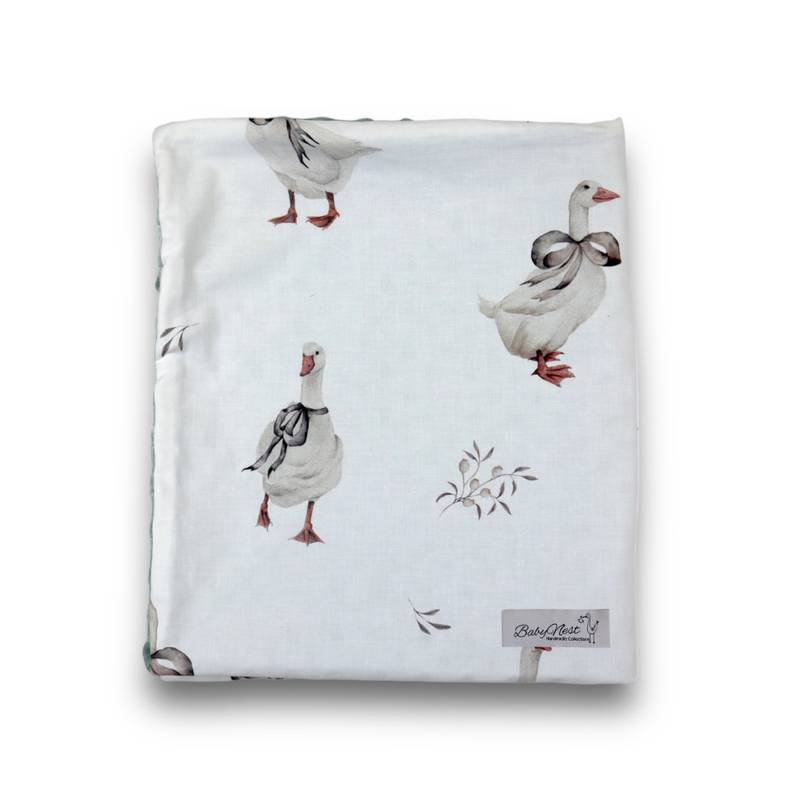 Kuscheldecke Premium Minky Family Goose Hauptbild