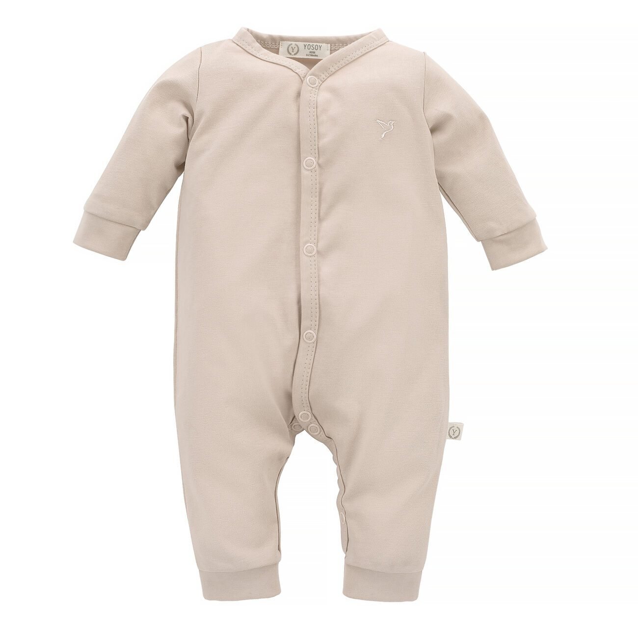 Strampler|Premium GOTS Baumwolle|Sunny Beige Hauptbild