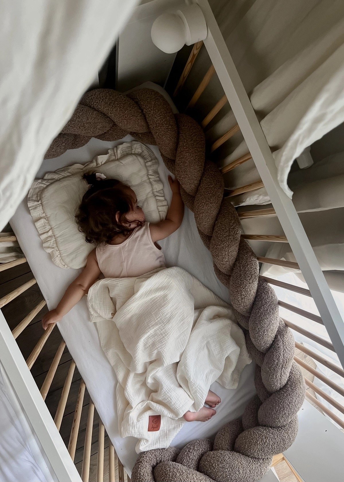 Bettschlange Boucle Biscuit Hauptbild