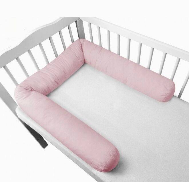 Bed snake | Cotton | Minimal Pink Main image