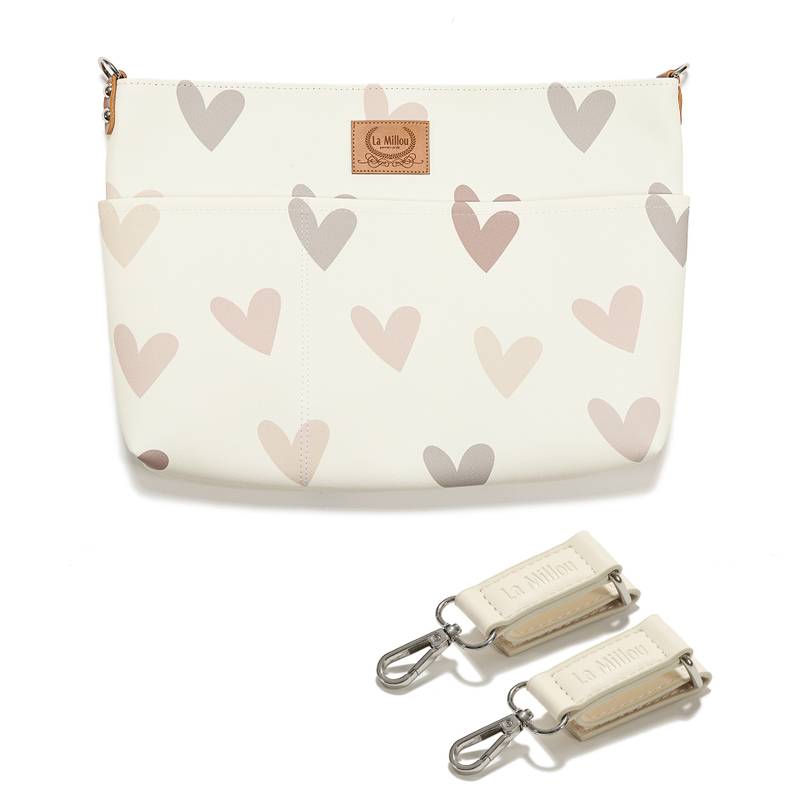Stroller Organizer Feeria HEARTBEAT BEIGE_Main image