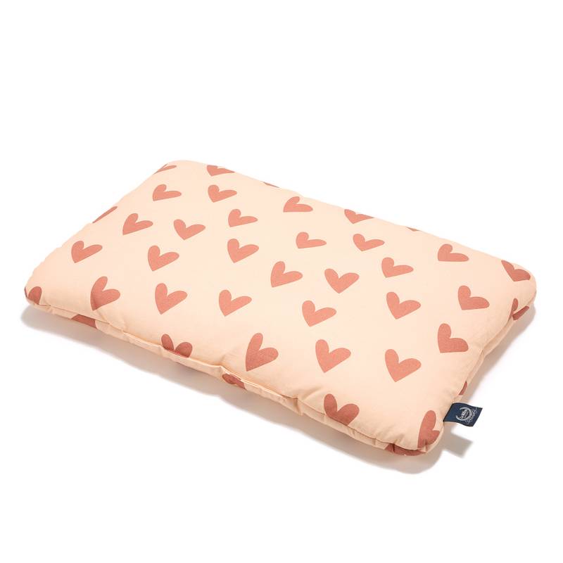 Kopfkissen Baumwolle HEARTBEAT PINK - L - 40 x 60 cm Hauptbild