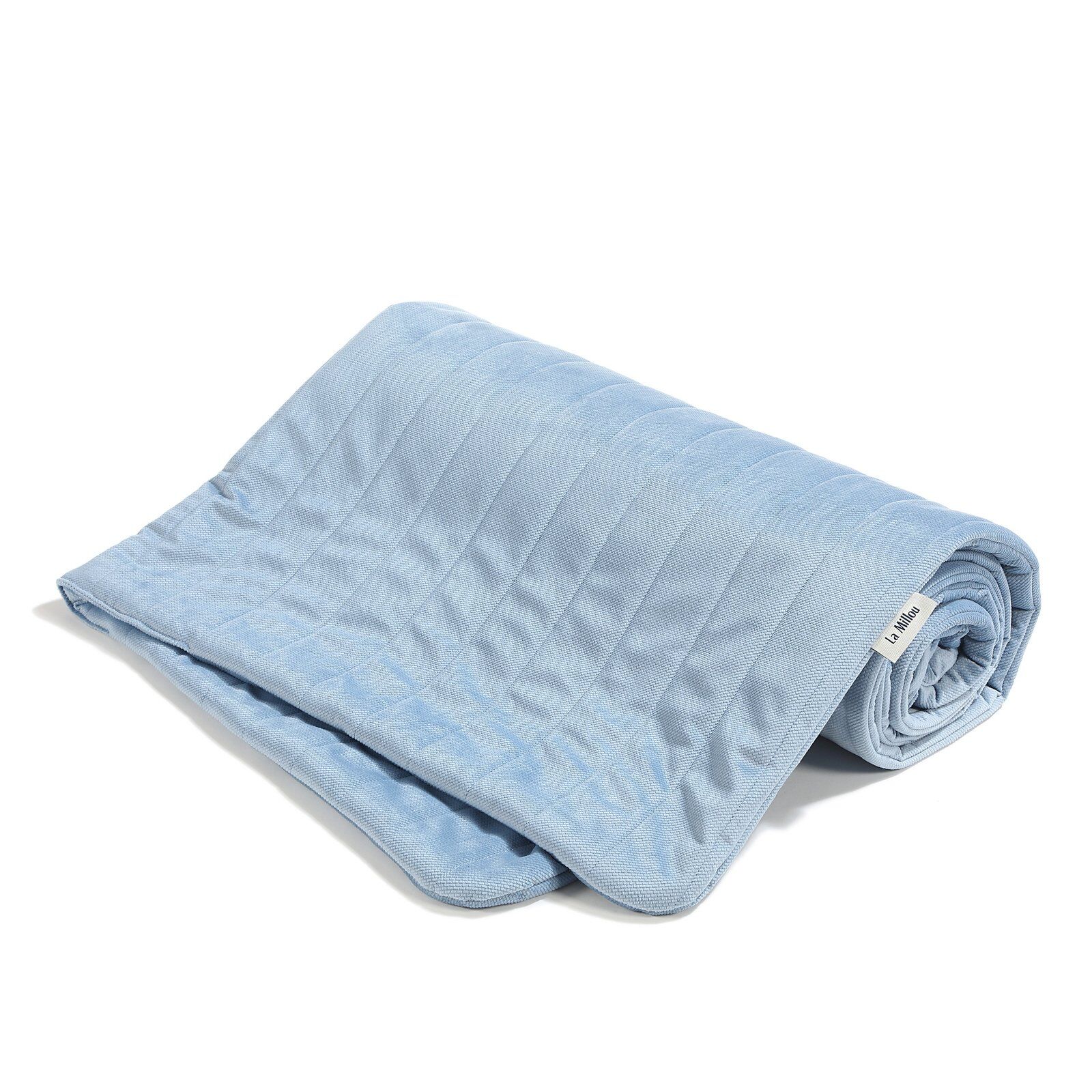 image_1920__9sc6.jpeg Warme Decke Velvet Pure WIND BLUE - L - 110 x 140 cm Hauptbild