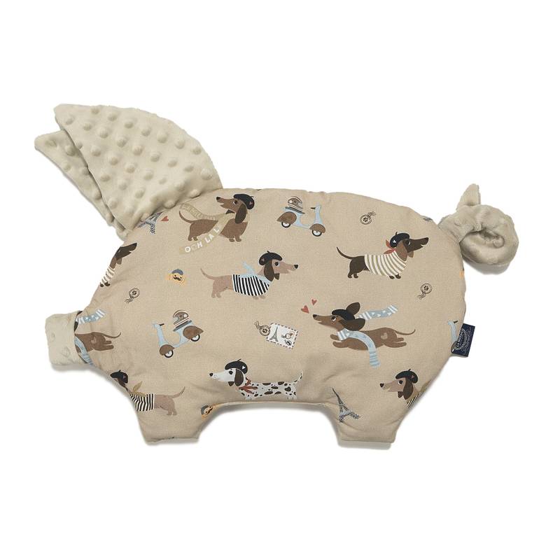 Kopfkissen Sleepy Pig Minky PIERRE THE DOG Hauptbild