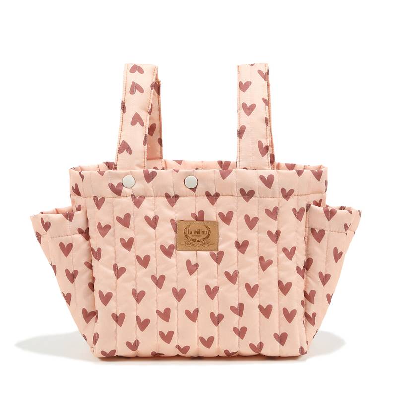 Kinderwagen-Organizer Nylon HEARTBEAT PINK_Hauptbild