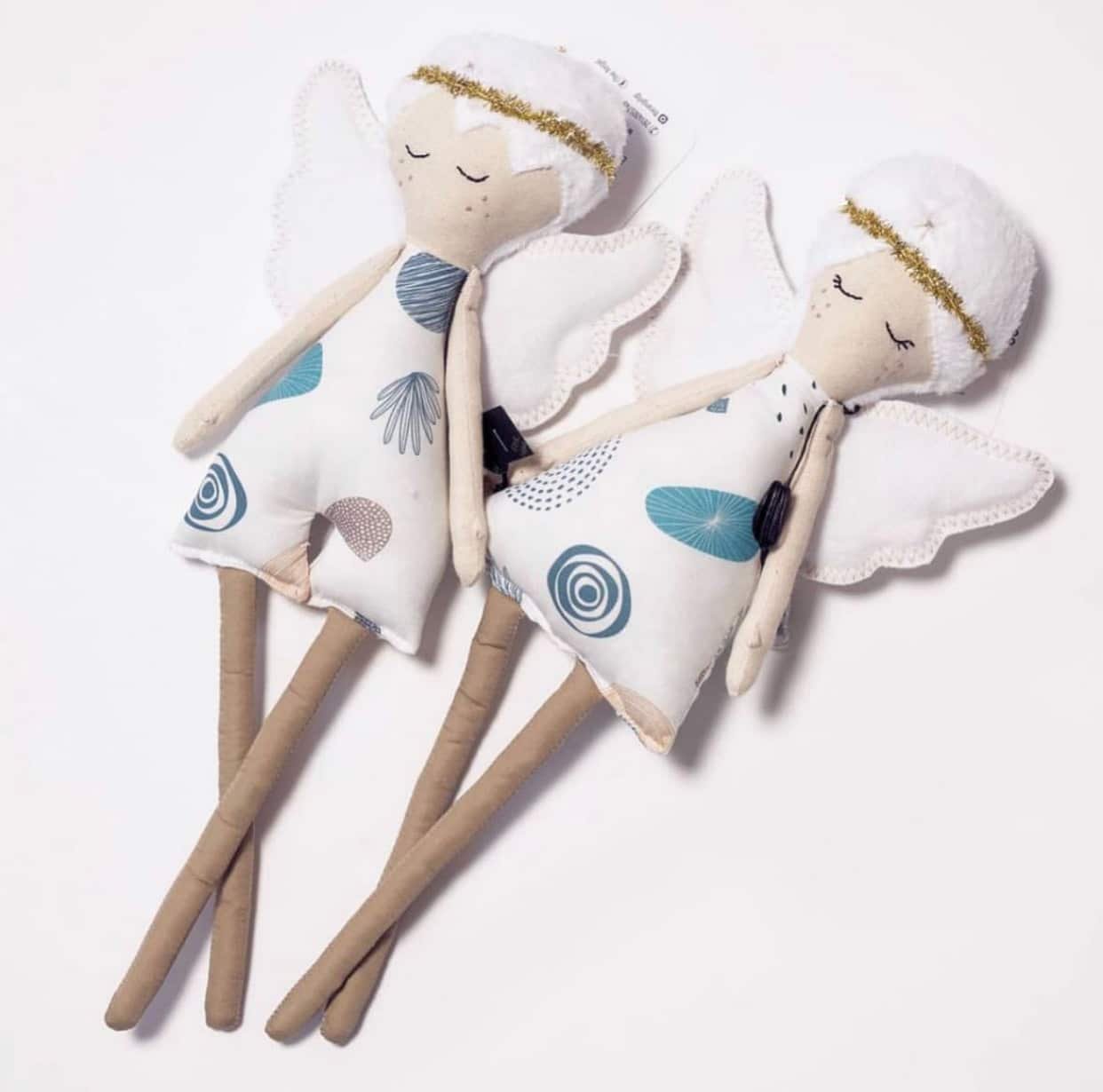 Poupée ange douce 35 cm Garçon bonheur image principale