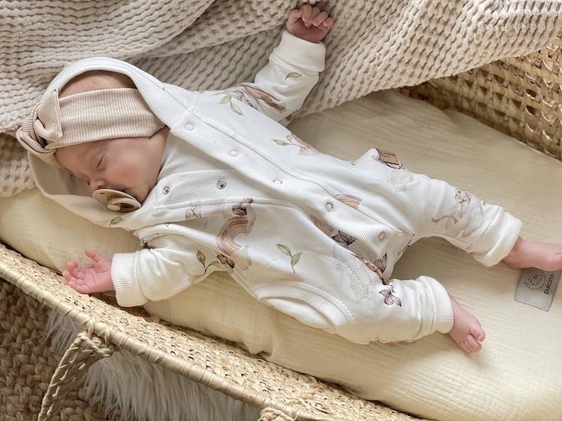 Jumpsuit |Premium GOTS Baumwolle|Rainbow Morning Hauptbild