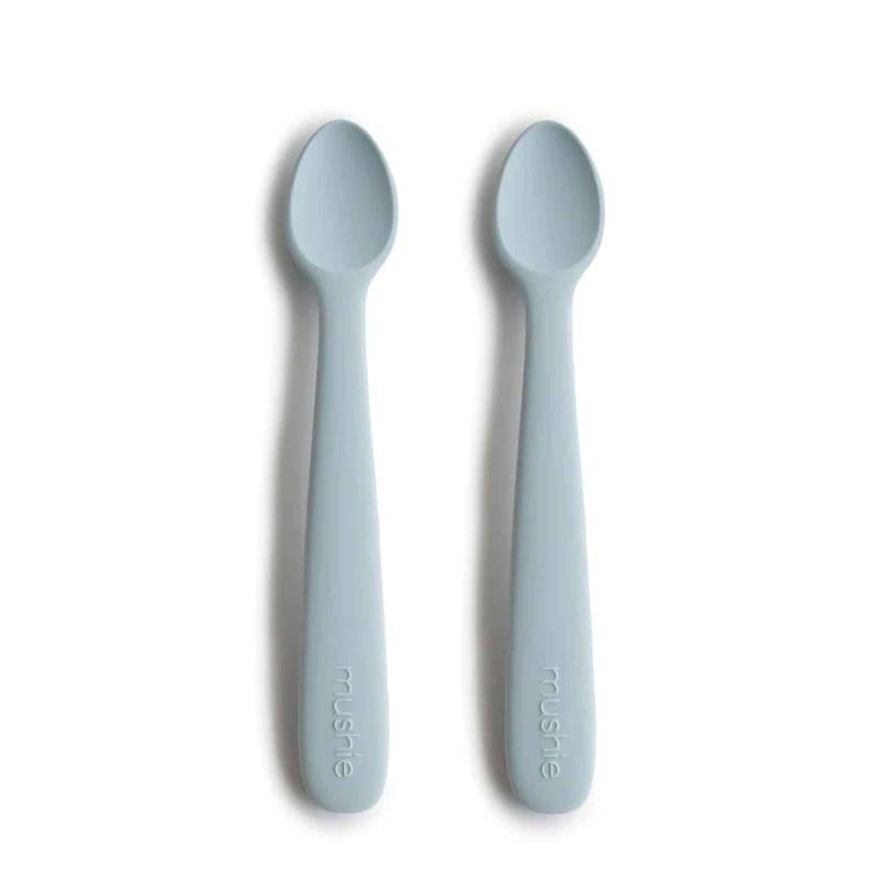 Mushie Baby Löffel 2er Set Powder Blue Hauptbild