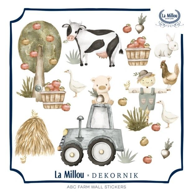 Wall Sticker ABC Farm Hauptbild