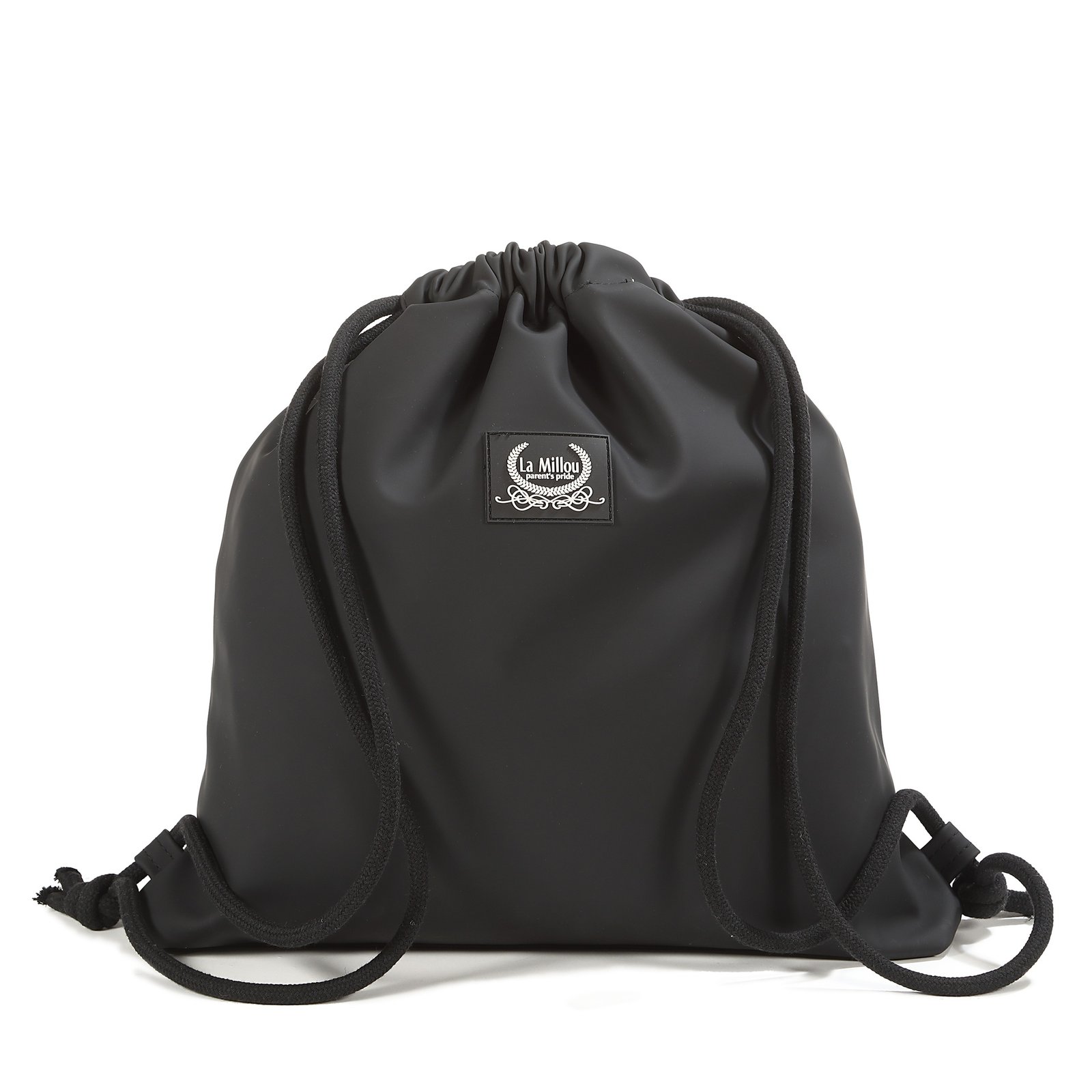 Rucksack gummisack BLACK_Hauptbild