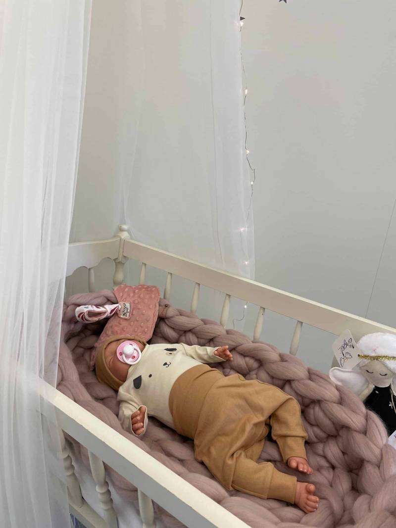 Toddler nest Merino wool Mink main image