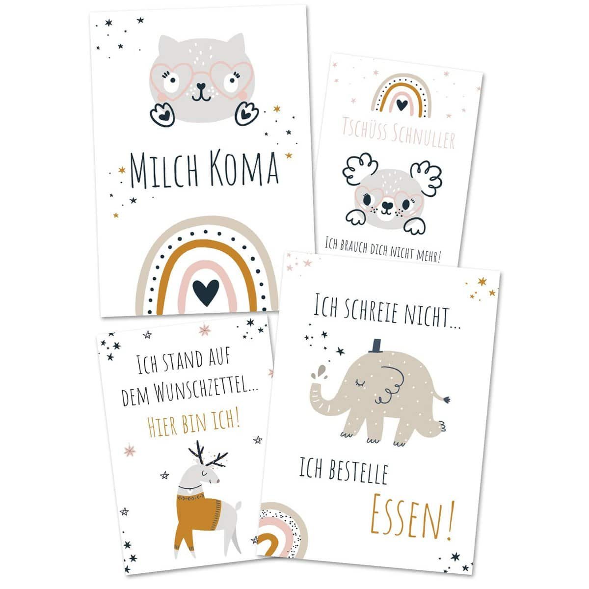 carte cardine Carte di pietra miliare bambino