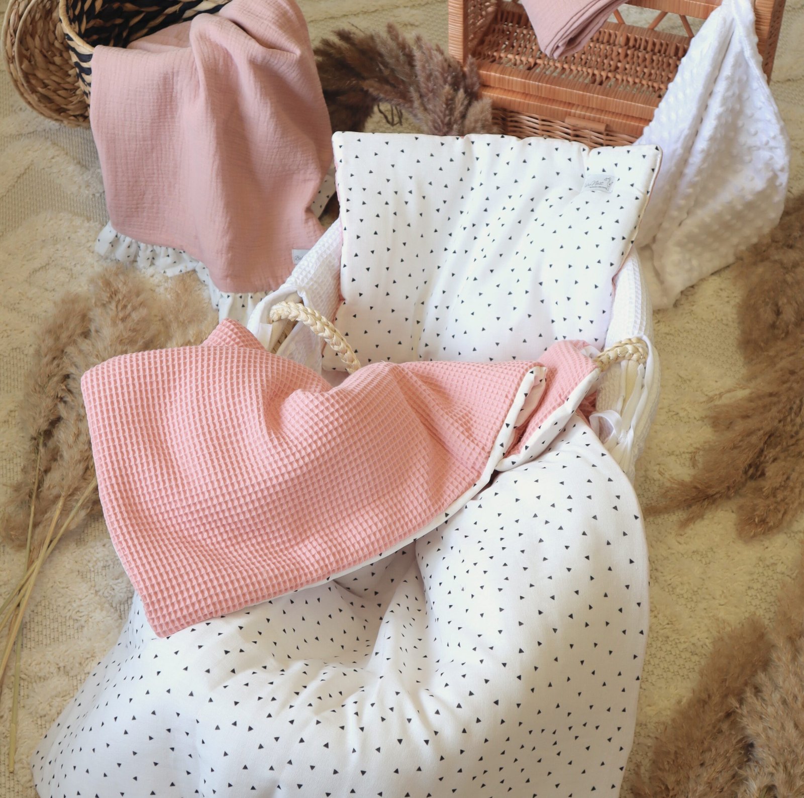Premium Set Duvet & Triangles Musselin 10551 Premium Set Duvet & Triangles Musselin Hauptbild