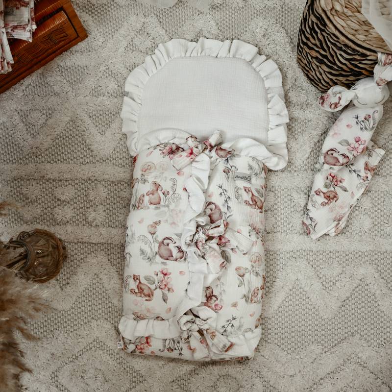 Multifunktioneller Babyschlafsack| Premium Musselin|0-8M|Magic Forest Hauptbild