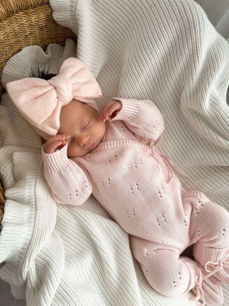 Baby Strampler Pointelle | Babyrosa|0-3M 30124 Baby Strampler Pointelle | Babyrosa|0-3M Hauptbild