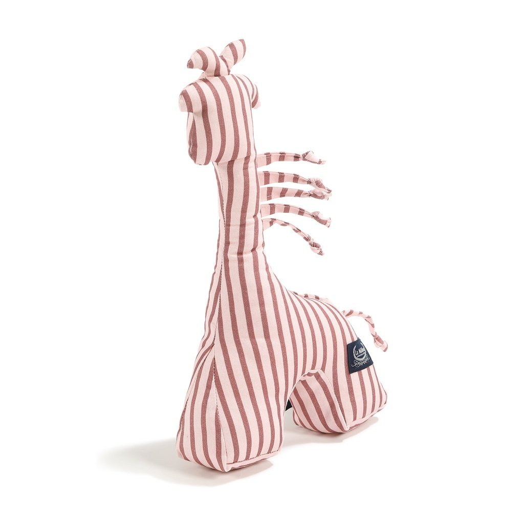 Giraffe20Rattle20Baumwolle20STRIPES20PINK20_156260-TOY-GIR-CTPT-SPK__PJc-.jpeg Giraffe Rattle Cotton Stripes Pink Main Image