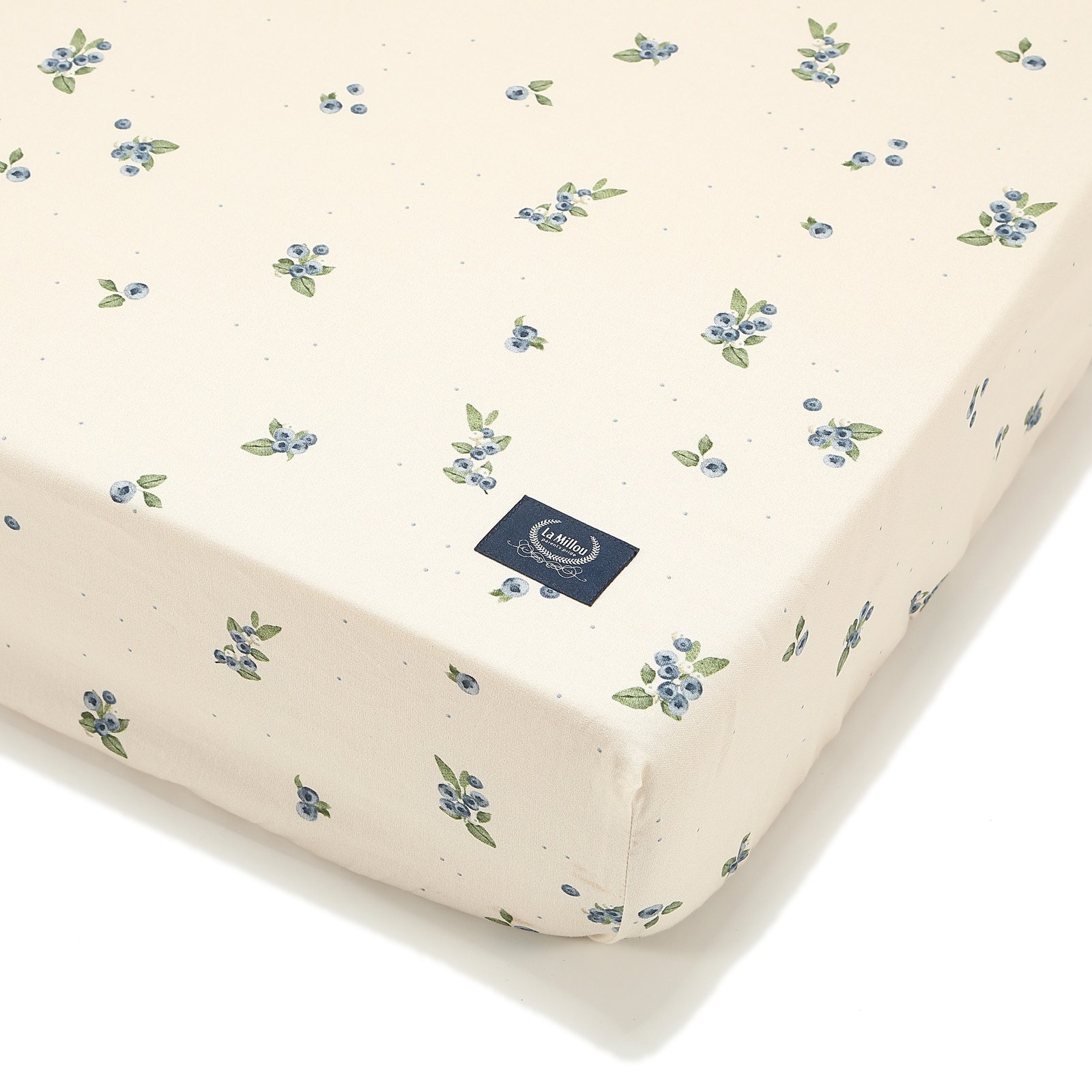 Fitted sheet cotton COUNTRY BERRY - M - 70 x 140 cm Main image
