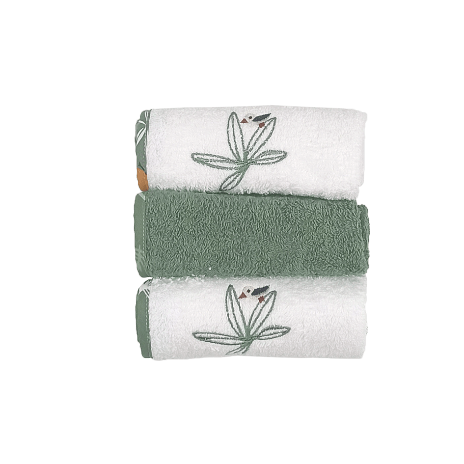 Waschlappen 3er-Pack|Frottee|Kenya Hauptbild