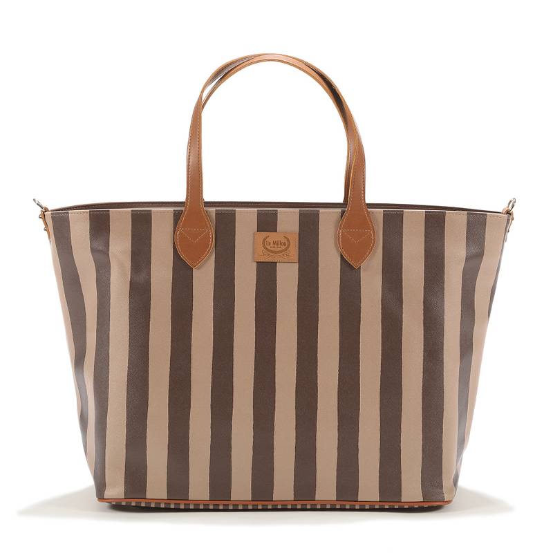 Feeria STRIPES BROWN bag - M_Main image