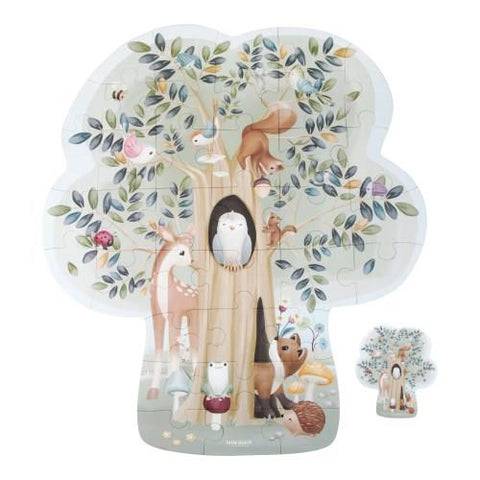 Piccolo puzzle olandese da pavimento Amici della foresta FSC Immagine principale